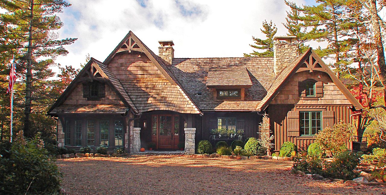 Exterior Residential bark siding project 2