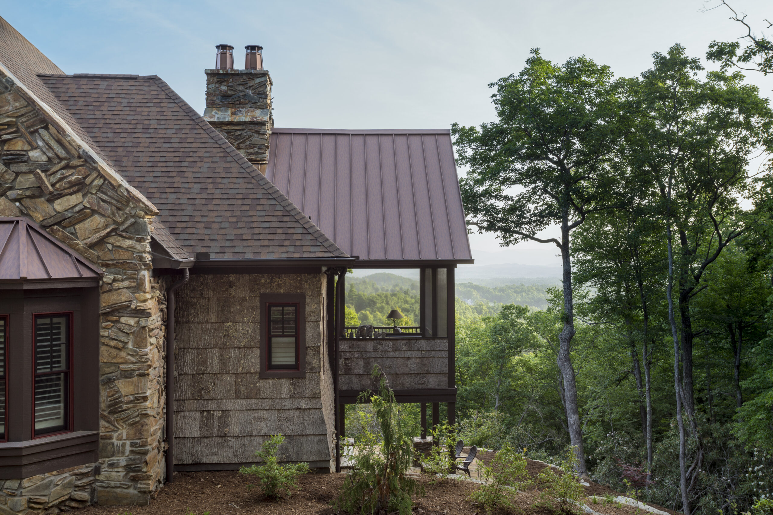 Natural Poplar Bark Siding