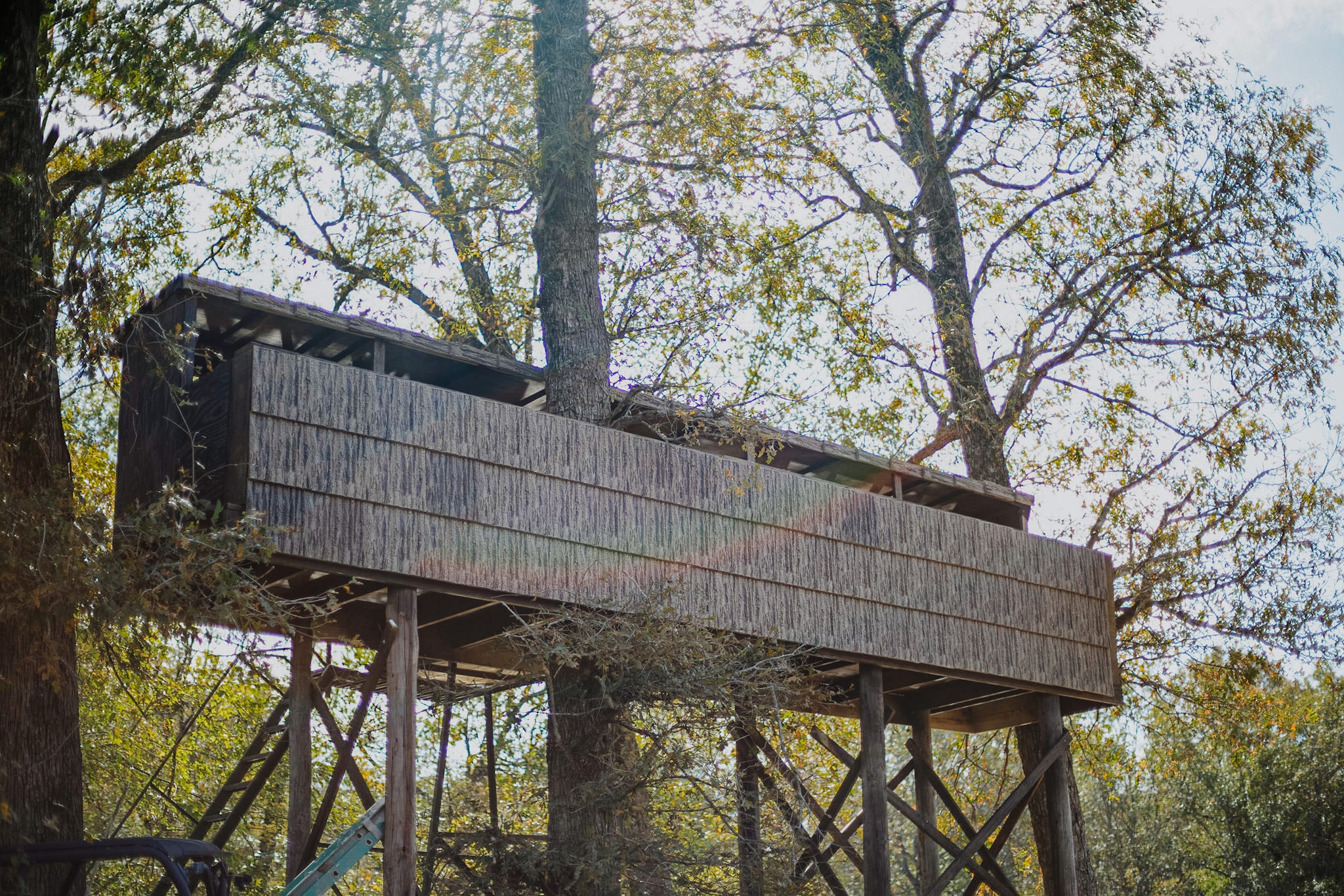 SmartBark blog — cojo-mfg-duck-blind-smartbark-faux-bark-siding