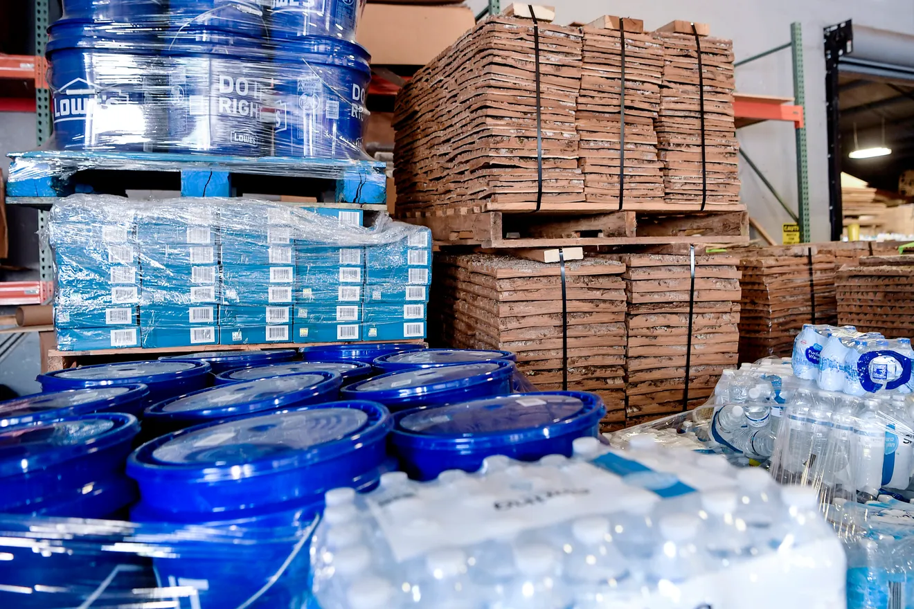 Fred Aftermath: Pop-Up Donation Center Receives Supplies For Flood Cleanup